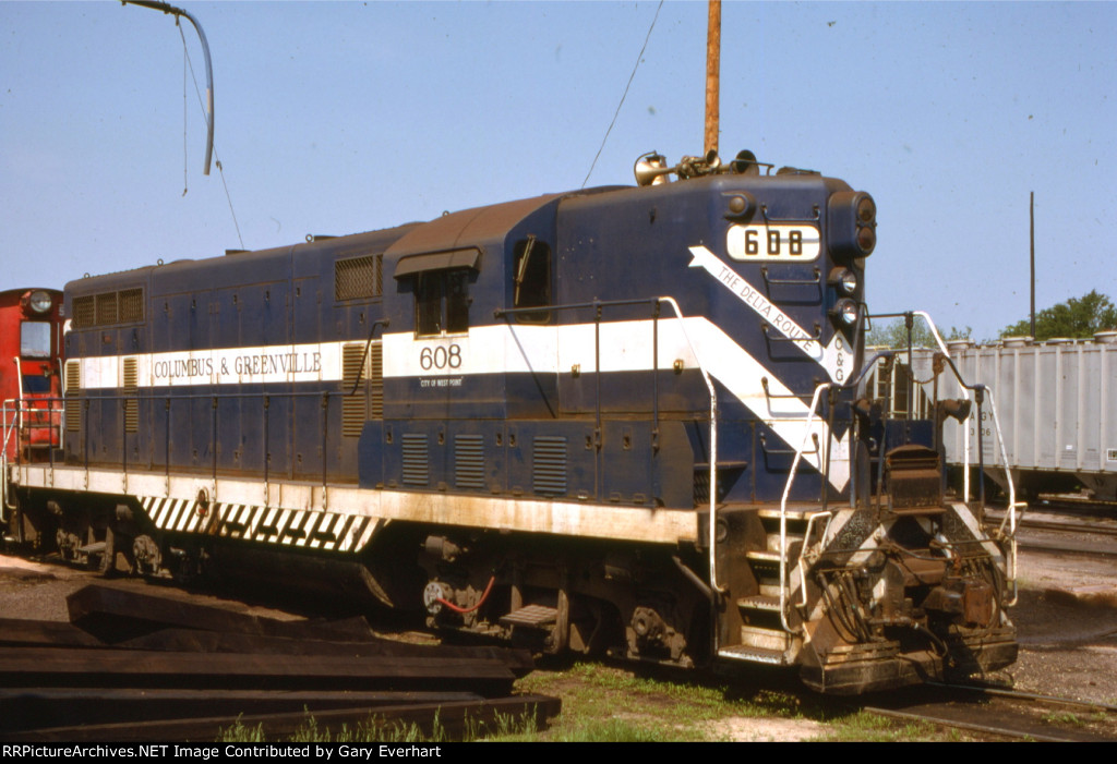 CAGY GP7 #608 - Columbus & Greenville